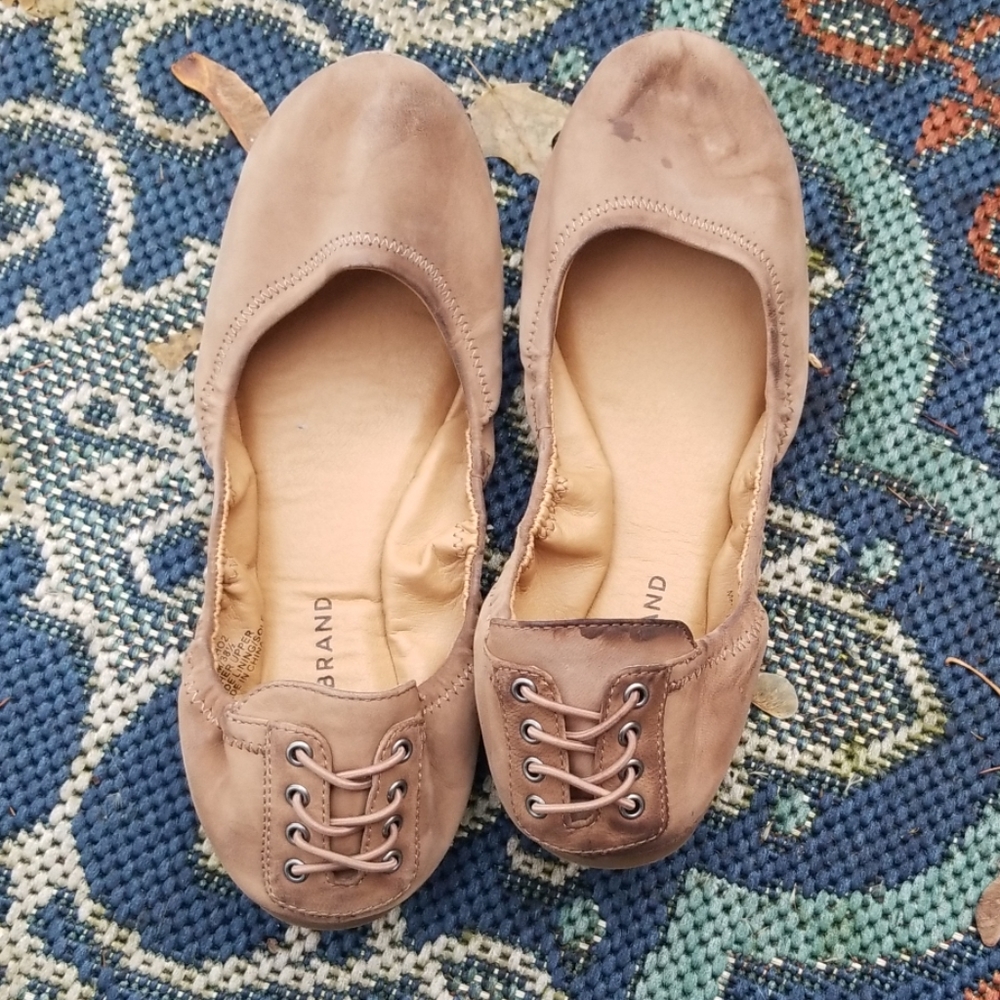 Lucky Ballet Flats Sz 8.5 GUC - Picture 2 of 5